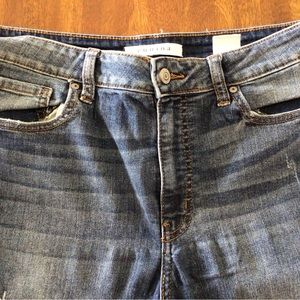 Eunina high rise skinny crop